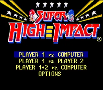 Super High Impact (USA) (Beta) screen shot title